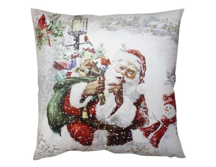 Coussin Père Noël 45cm x 45cm