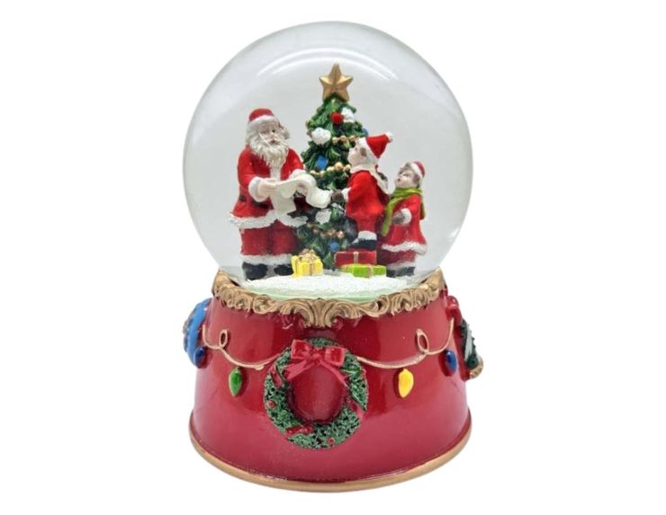 Boule à neige musicale enfants H14cm